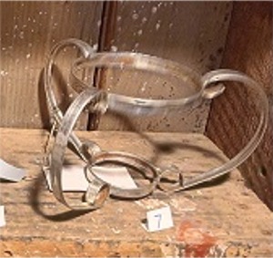 #7-18th - 19th century epergne-9.5"D x 4.375"W x 5.125"H, Stock-1   Cost- $30.00